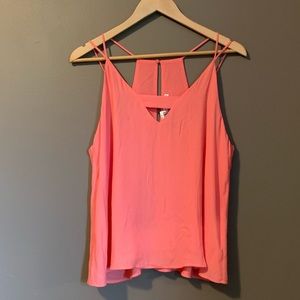 NWT Lush pink halter tank